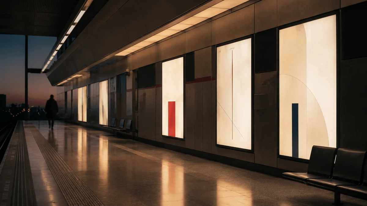 Publicidad en metro y aeropuertos: el OOH cautivo de mayor recordación