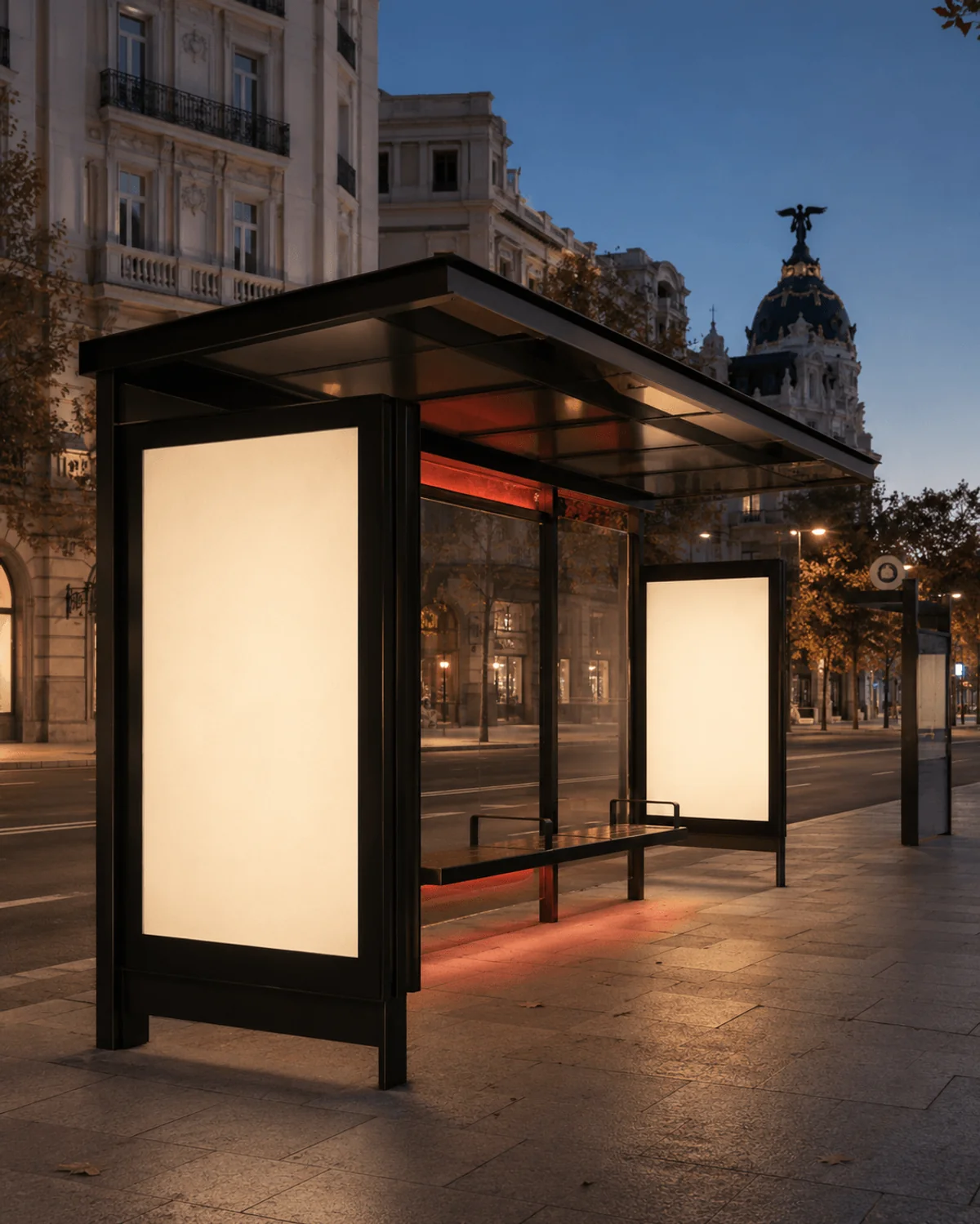 Marquesina - formato de publicidad exterior